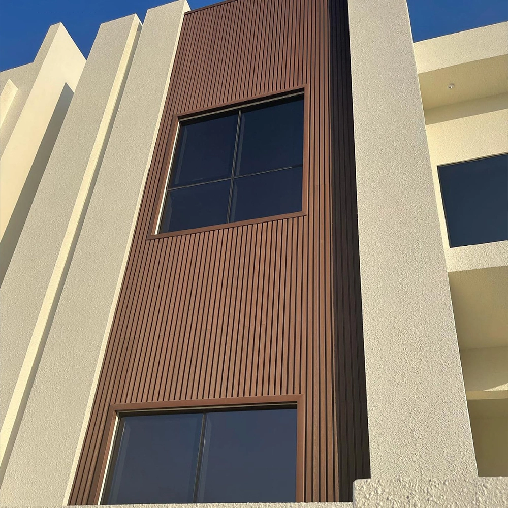syan clad facade